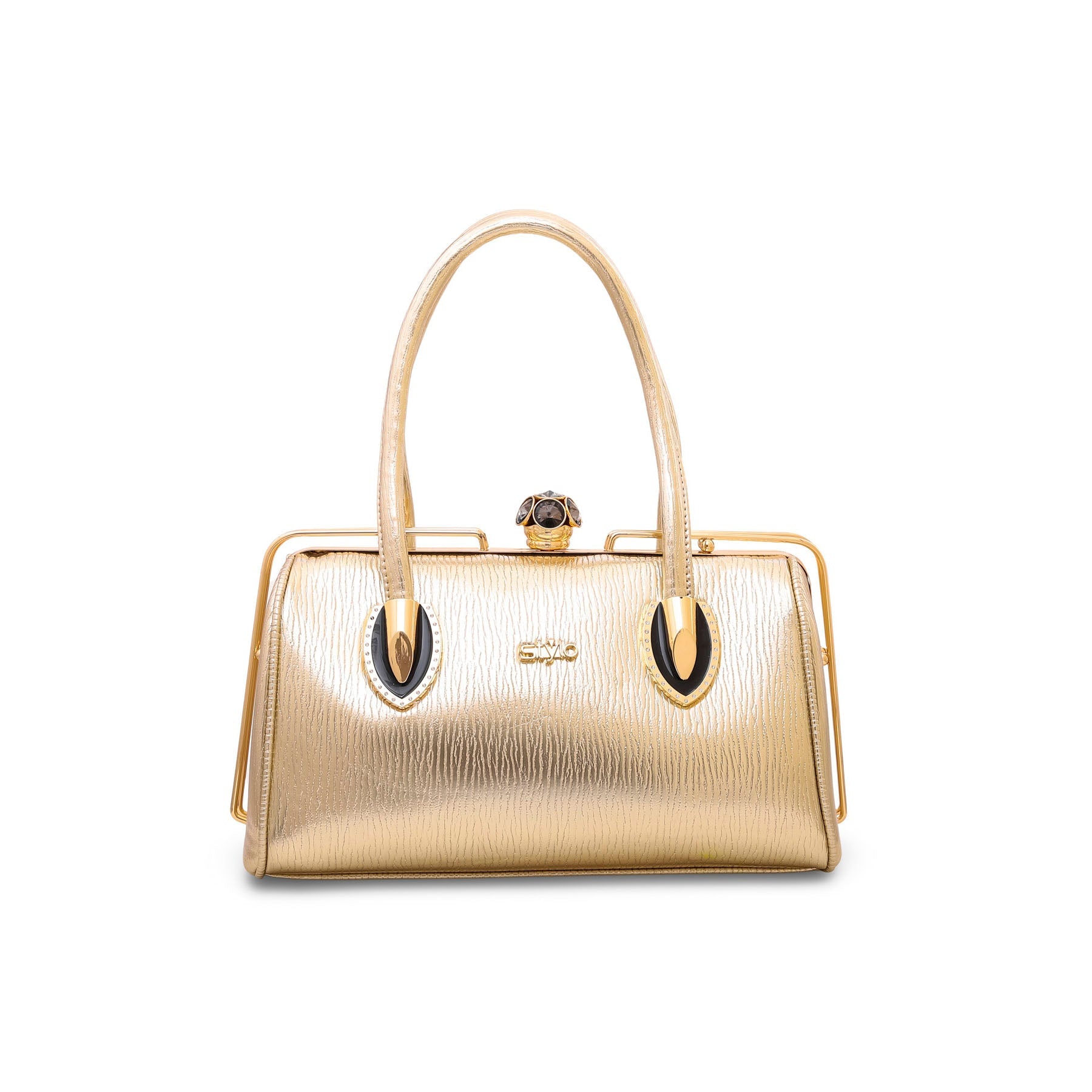 Golden Fancy Hand Bag P35840