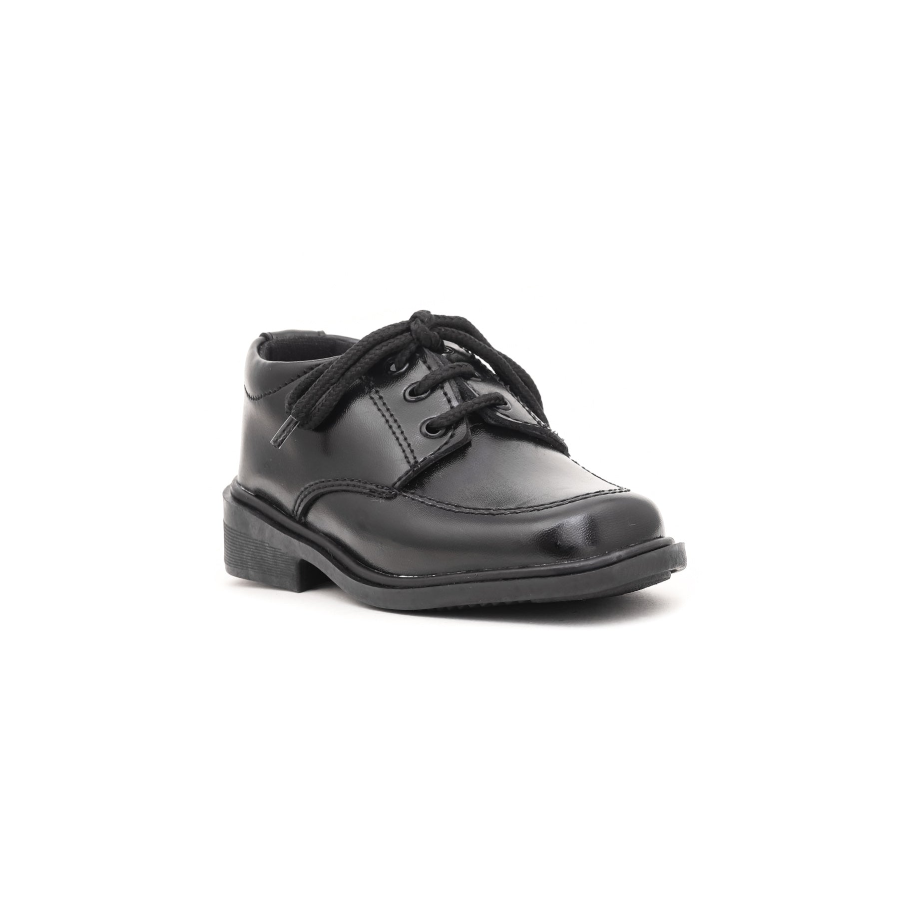 Boys Black School Shoes SK1047