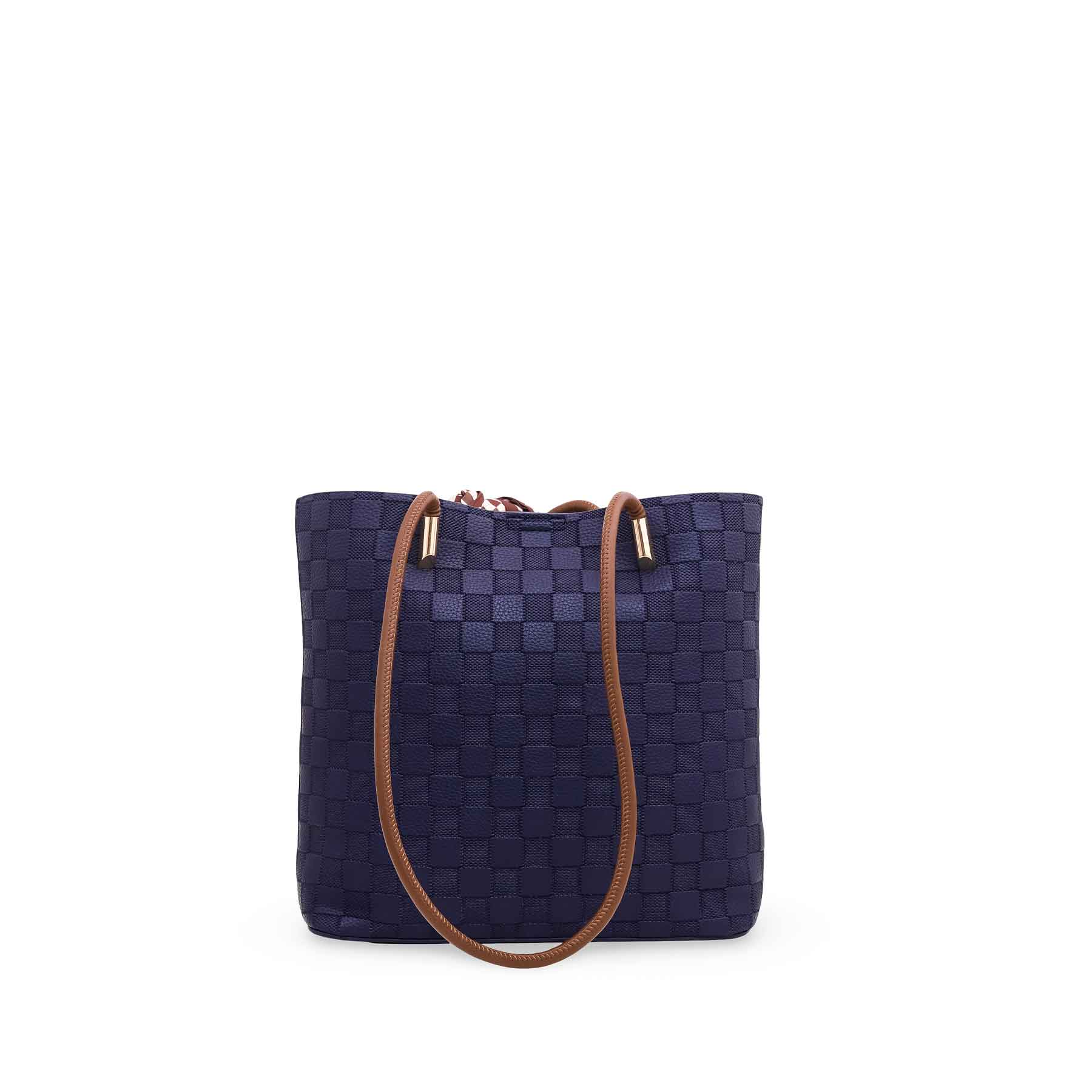 Blue Formal Shoulder Bag P36060