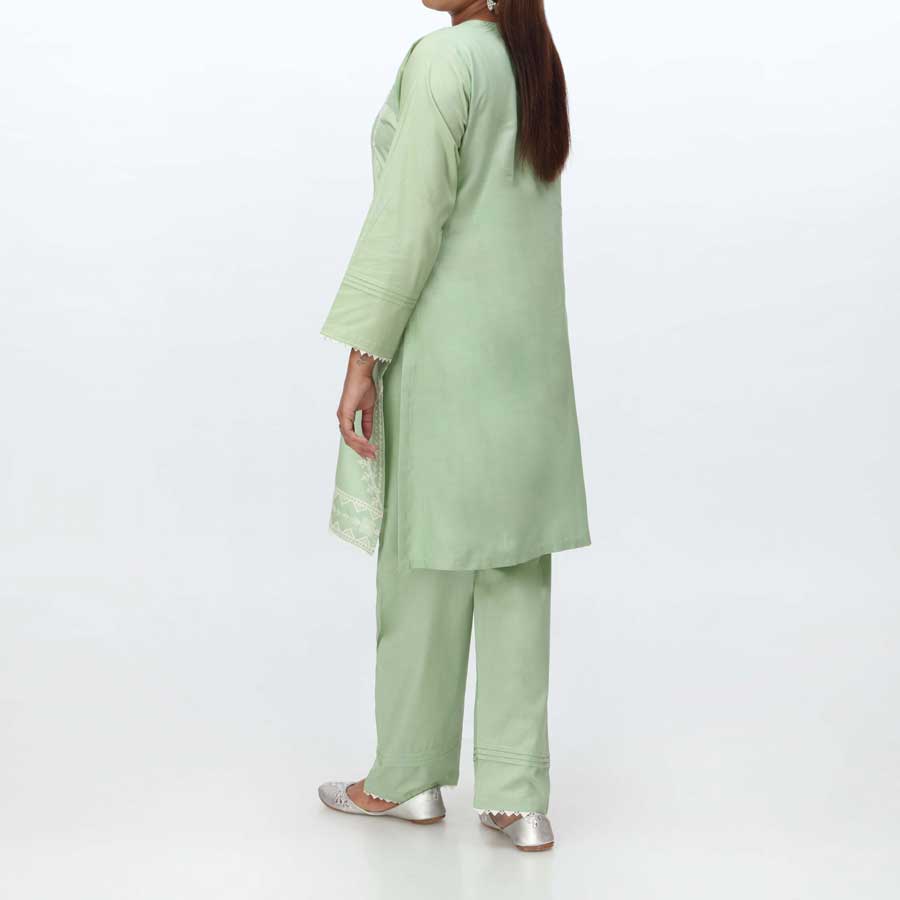 2PC- Embroidered Cambric Suit PS4320