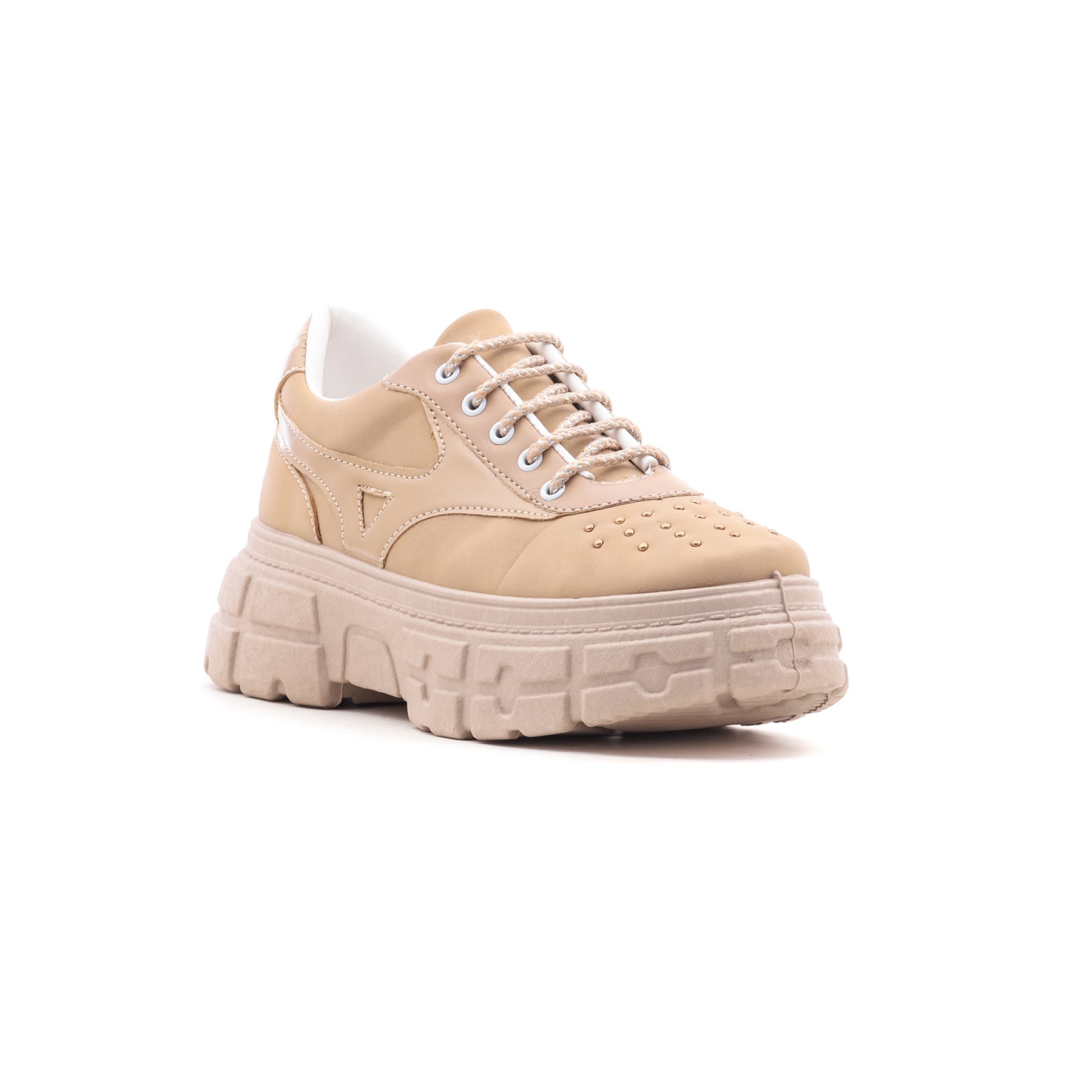 Beige Casual Sneakers AT7157