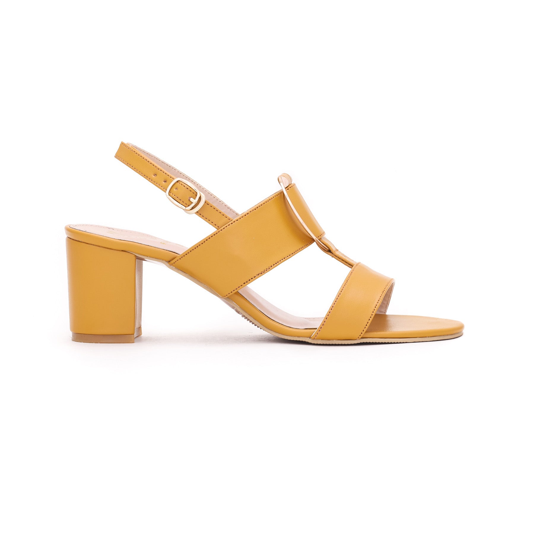 Mustard Color Formal Sandals FR4680
