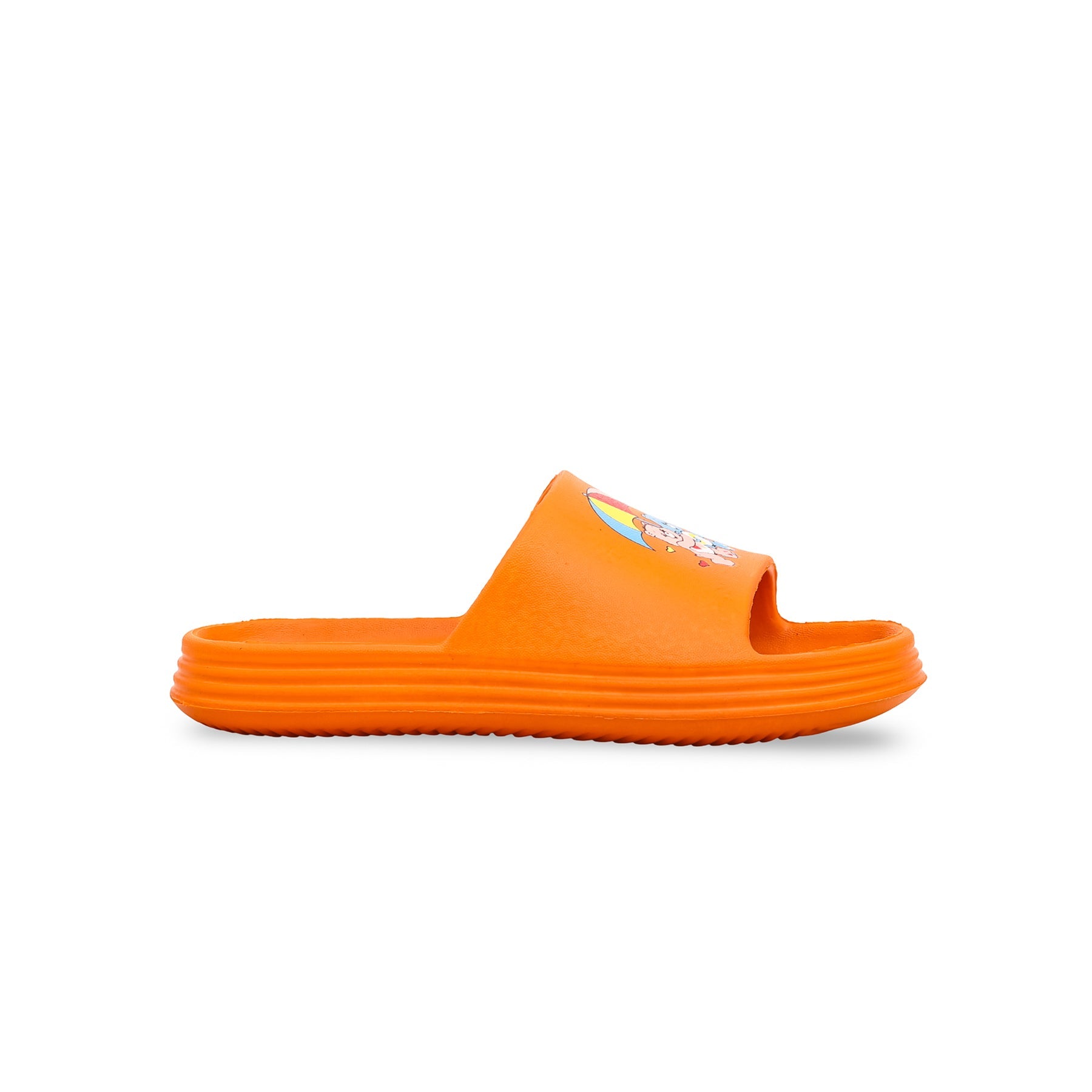 Girls Orange Casual Flip Flop KD5326
