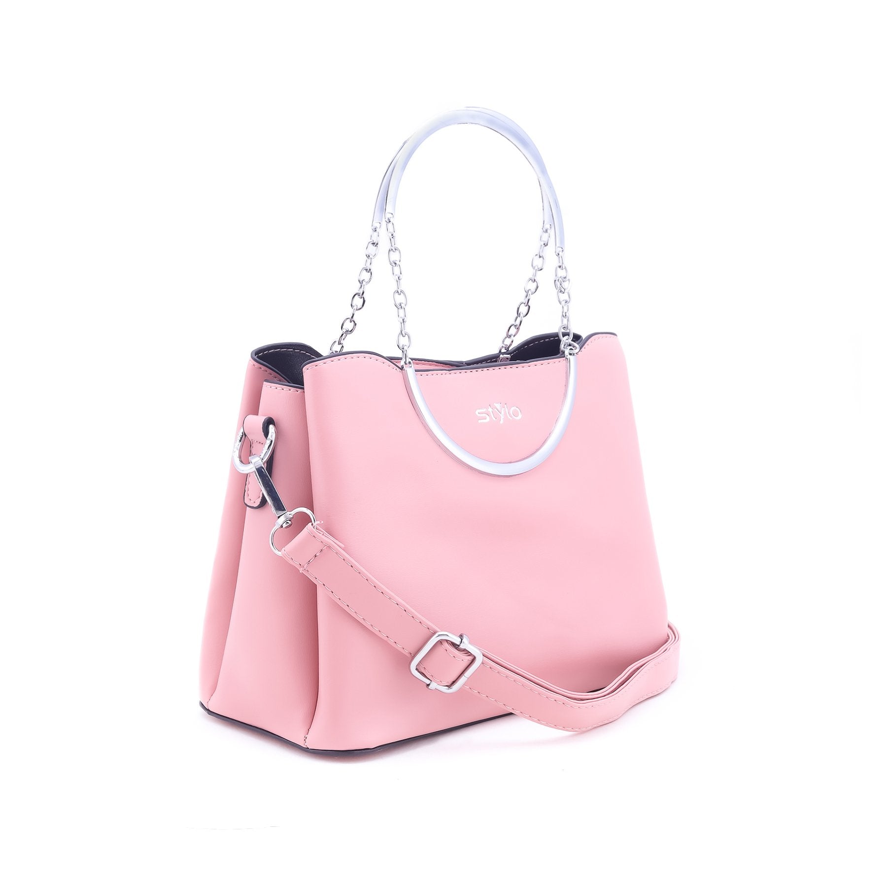 Pink Color Formal Hand Bag P34930