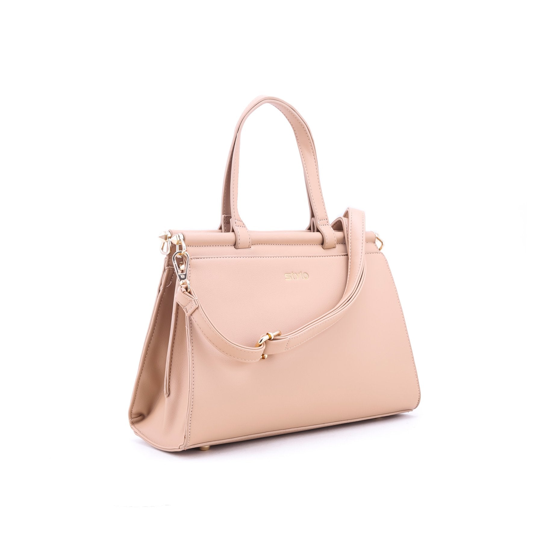Fawn Color Formal Hand Bag P34990