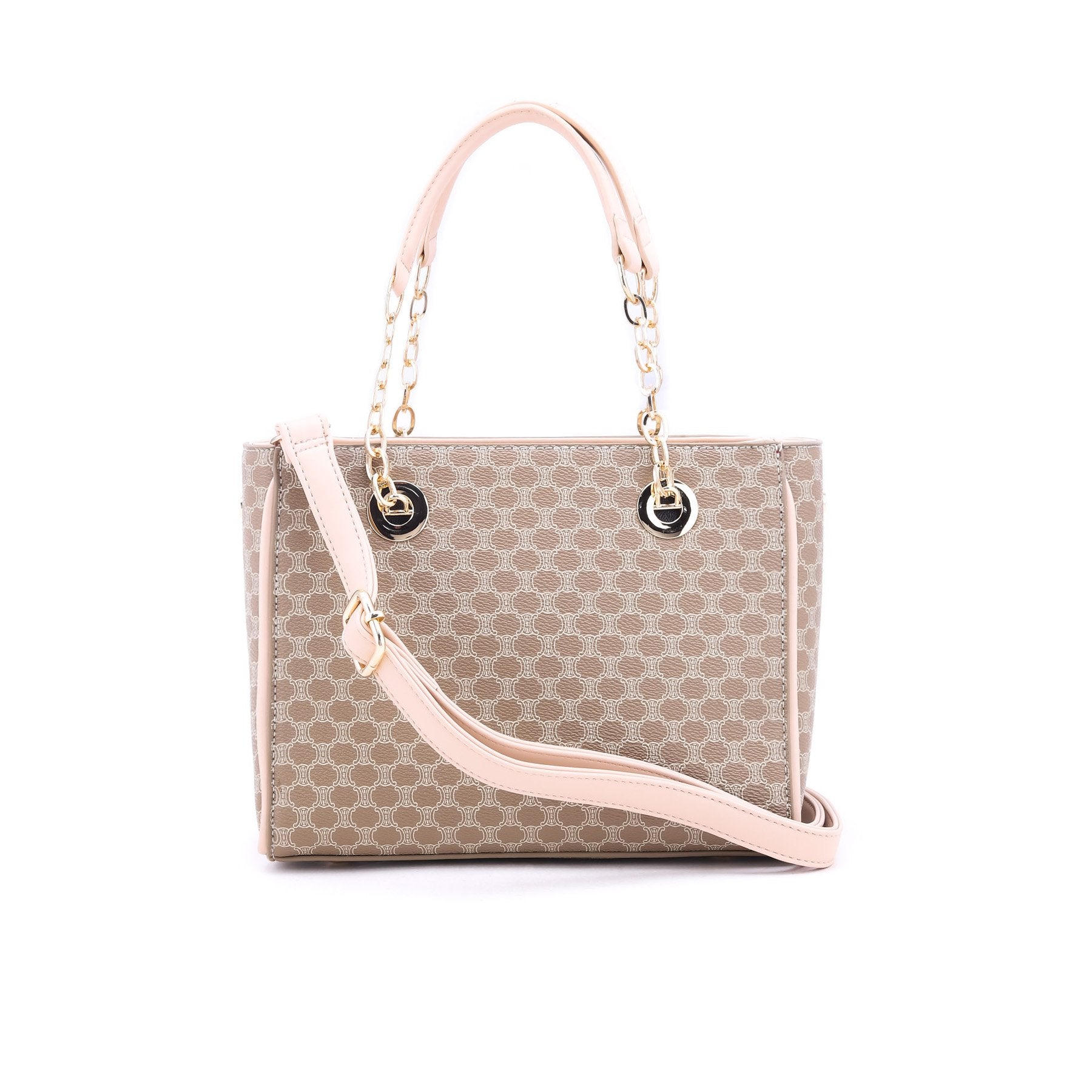 Fawn Color Formal Hand Bag P35001