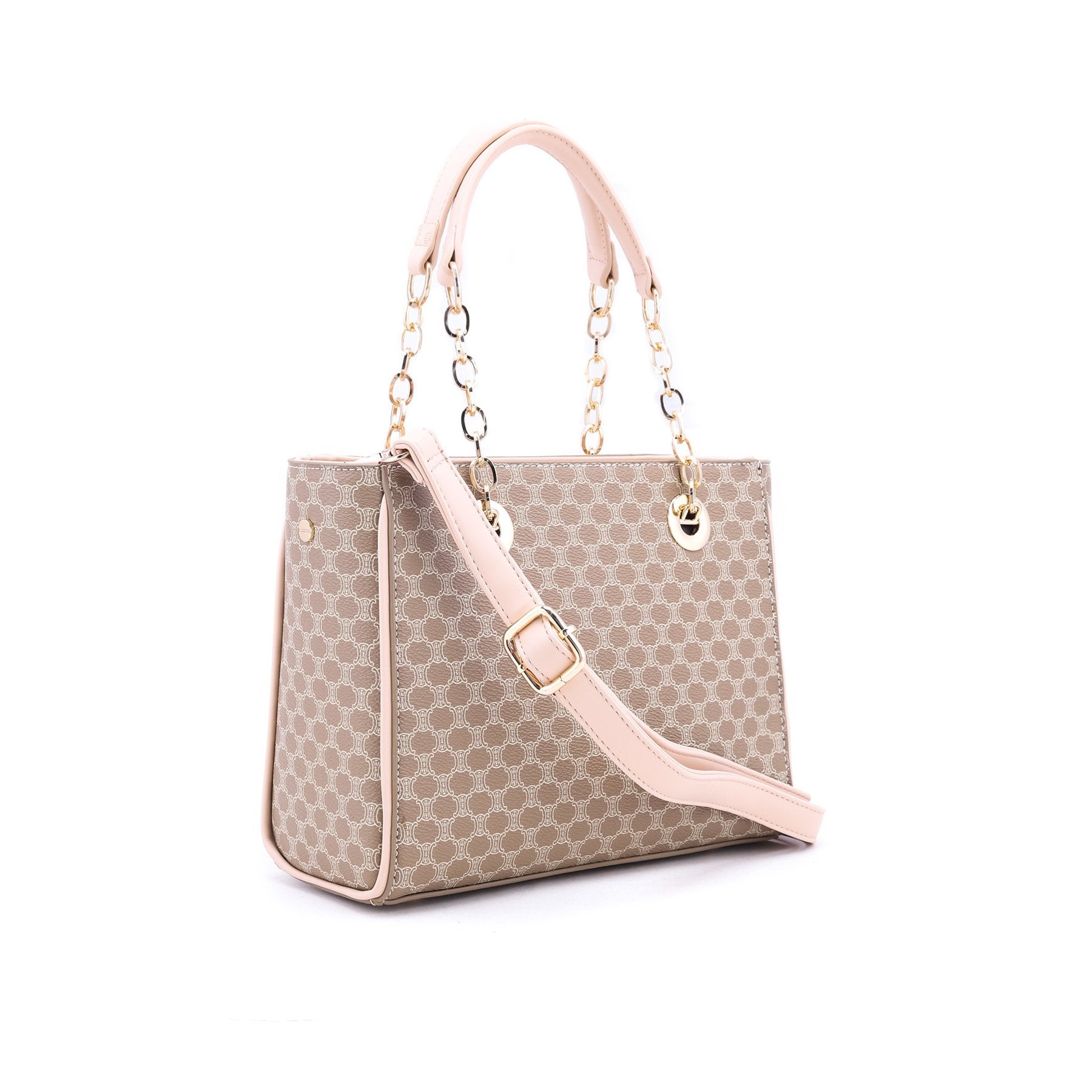 Fawn Color Formal Hand Bag P35001