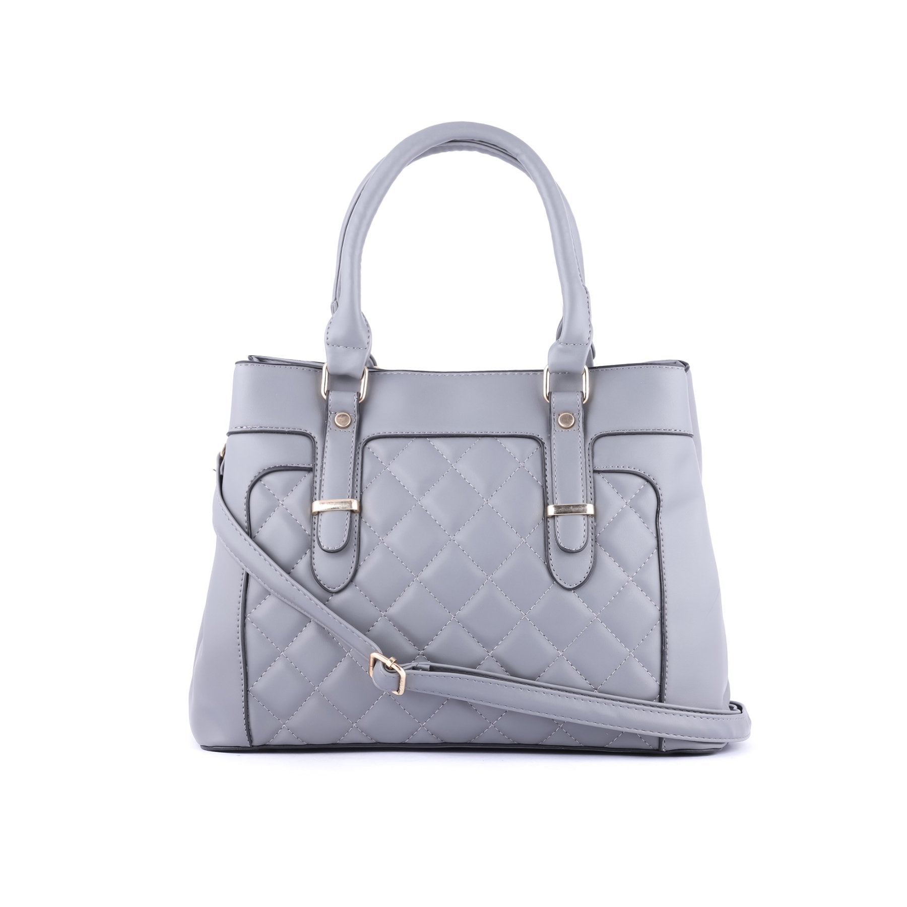 Grey Color Formal Hand Bag P35140