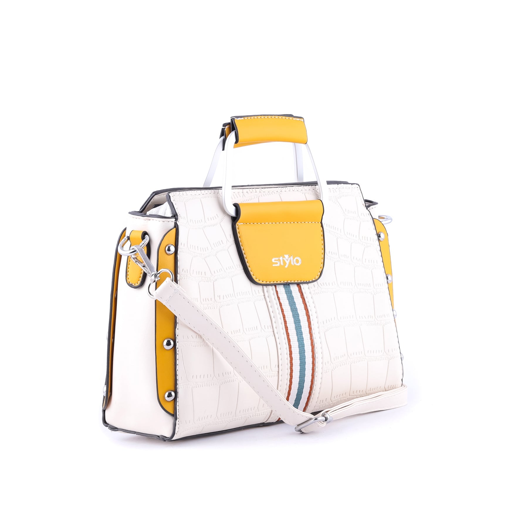 Yellow Color Formal Hand Bag P35206