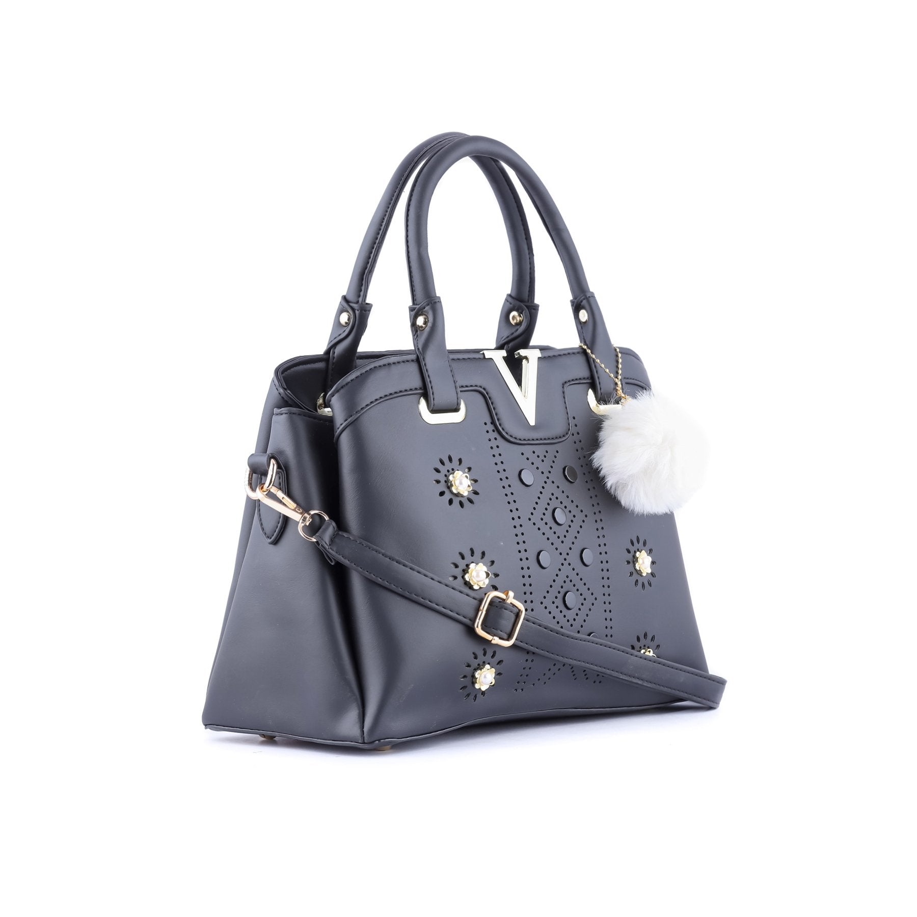 Black Color Formal Hand Bag P35223