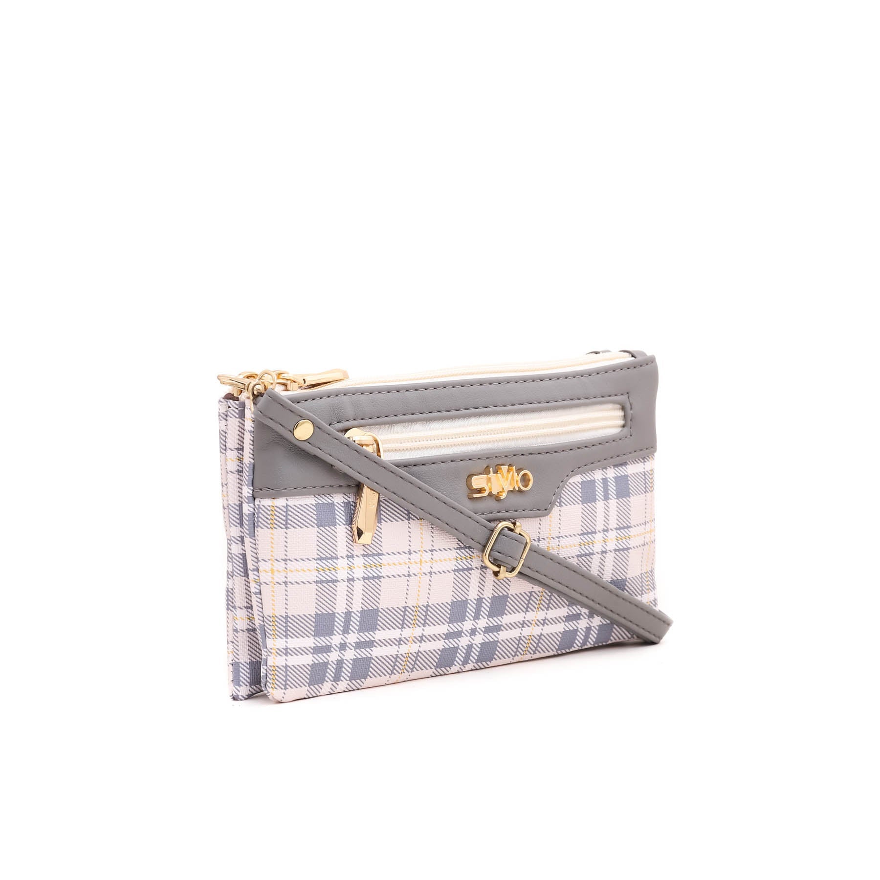 Grey Casual Pouch P70905