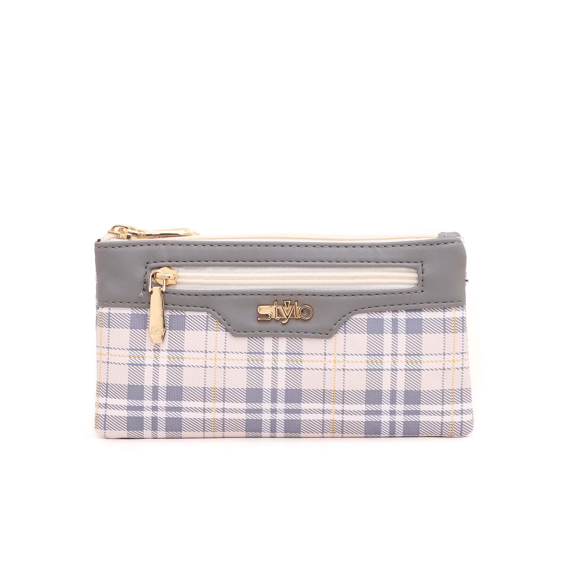 Grey Casual Pouch P70905
