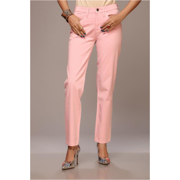 Over Dyed Regular Fit Pant Pink PS1535
