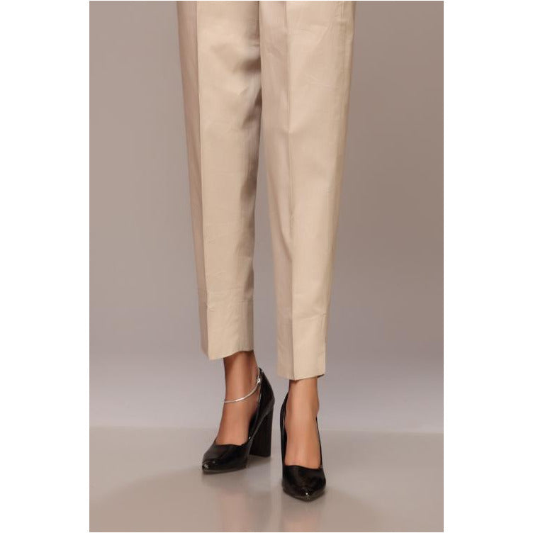 Beige Cambric Trouser PS1536