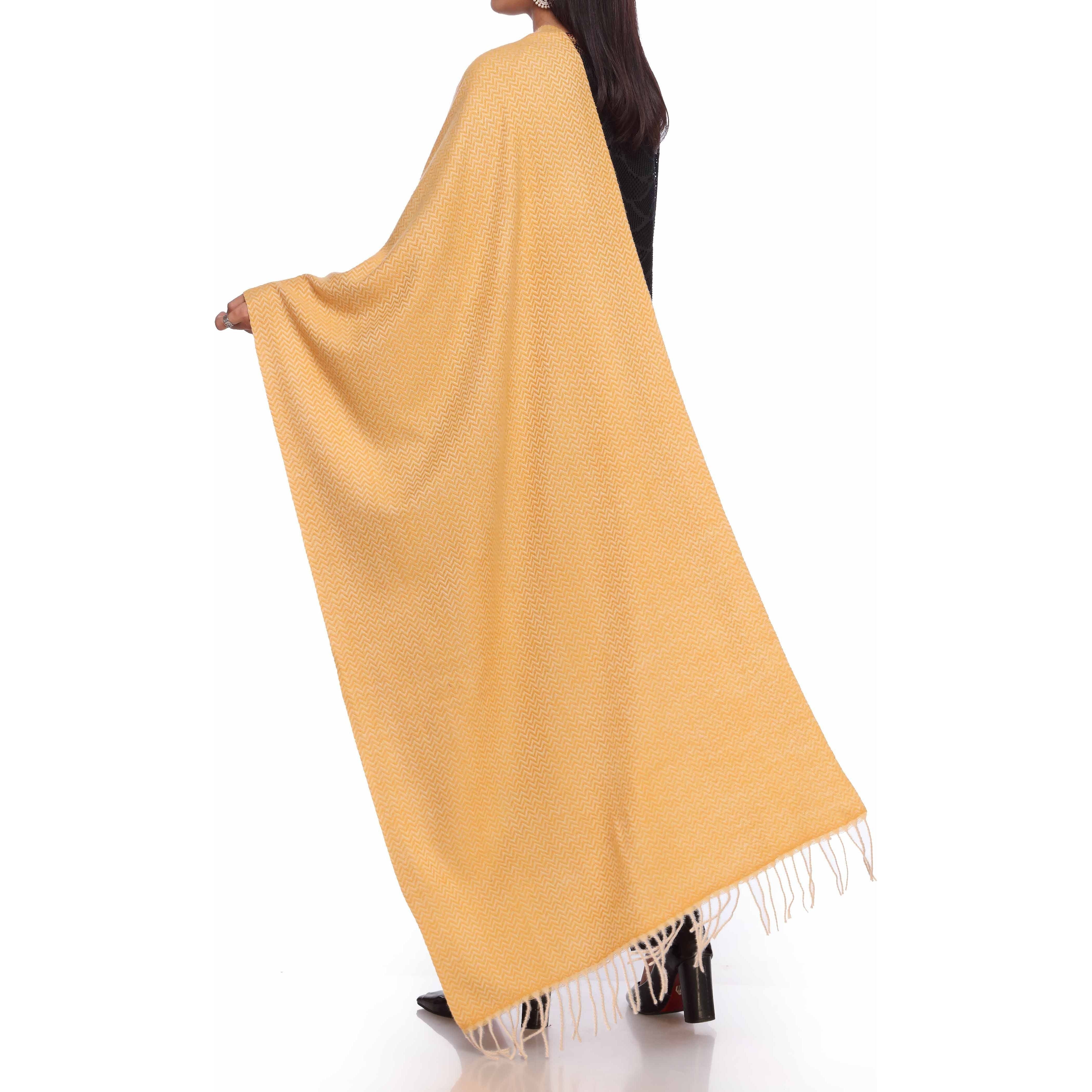 Yellow Softer Stole PW2748