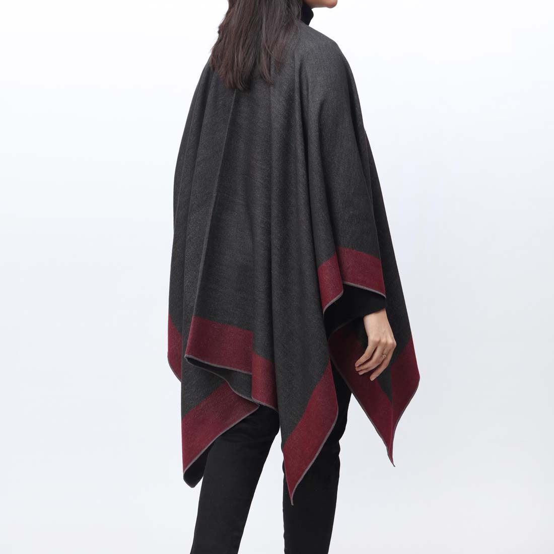 Red Cape Shawl PW9806