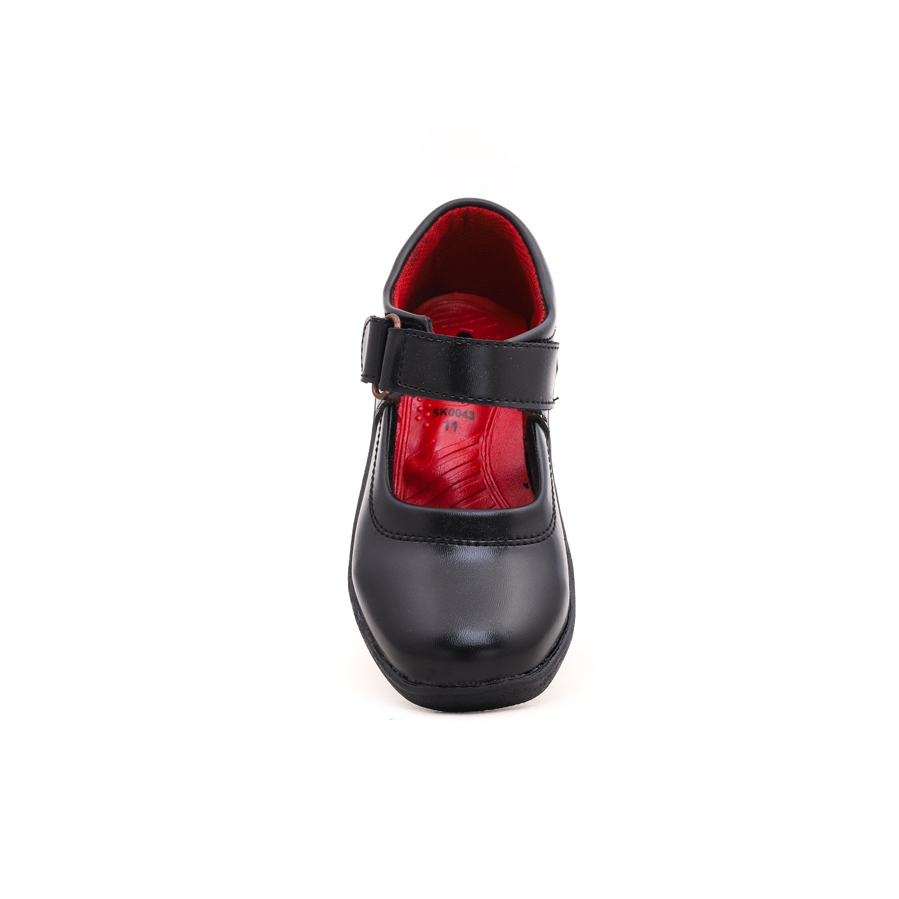 Girls Black School Shoes SK0043