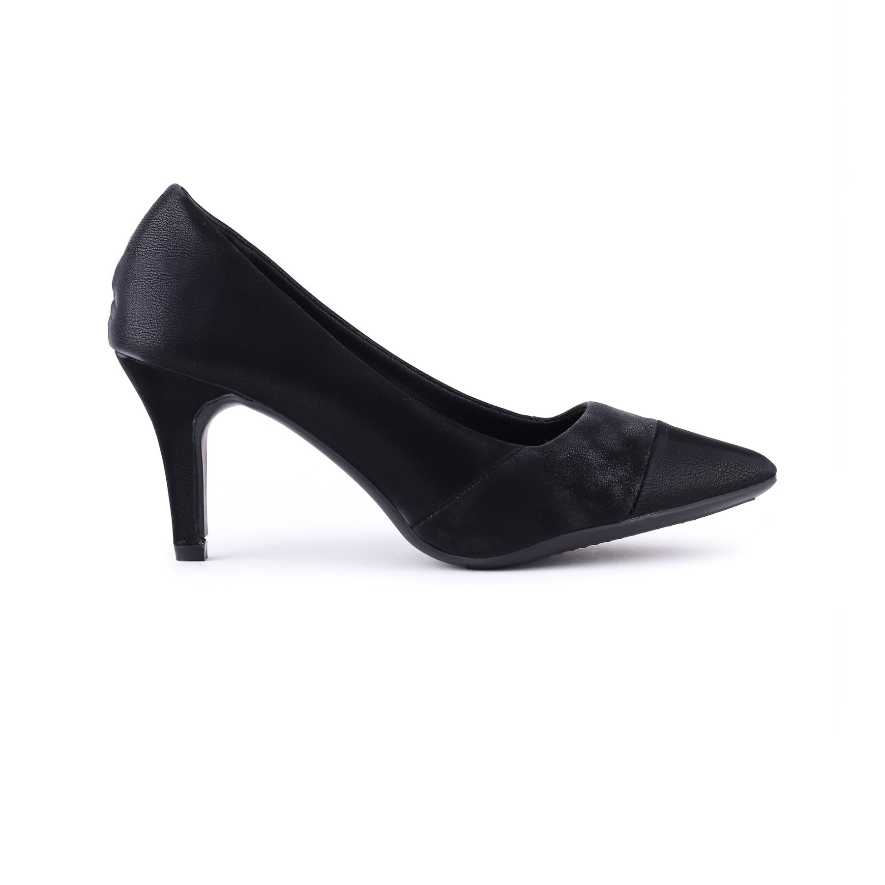 Black Color Court Shoes WN7163